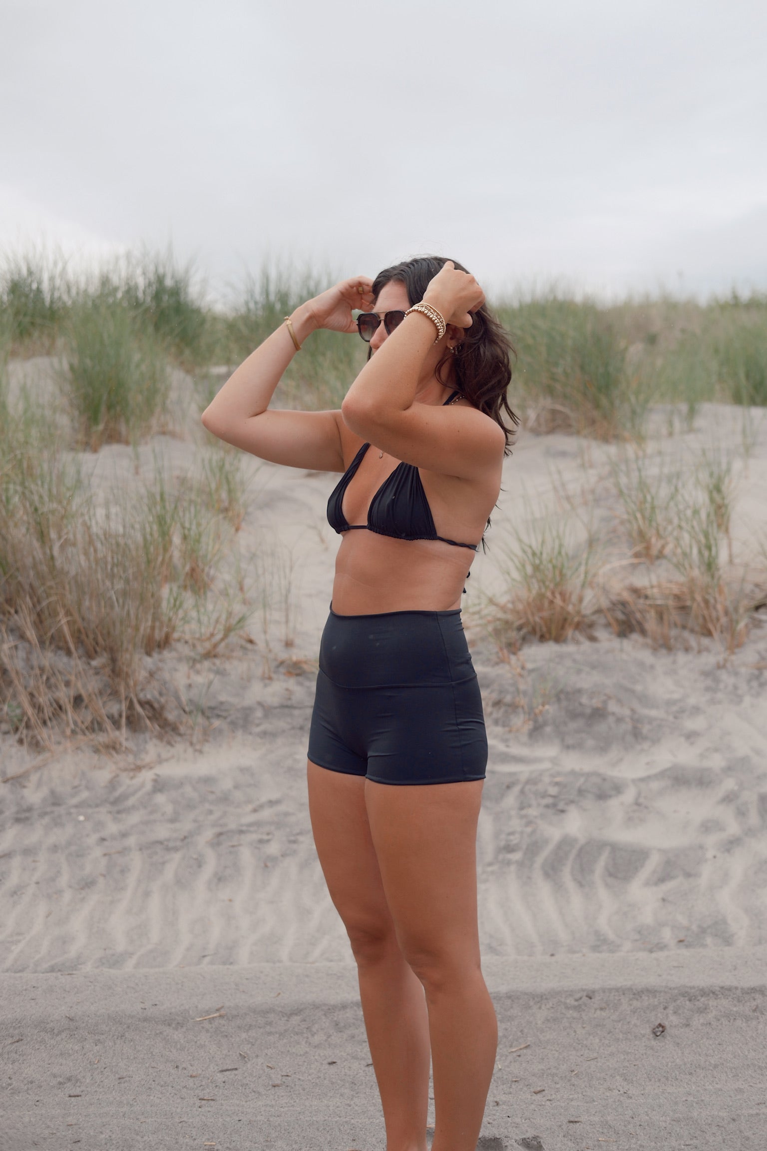 billie swim shorts - black